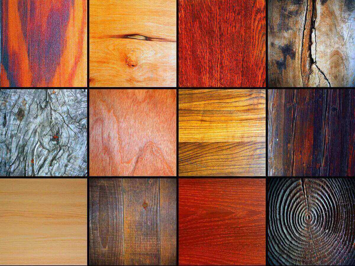 Основные виды древесины